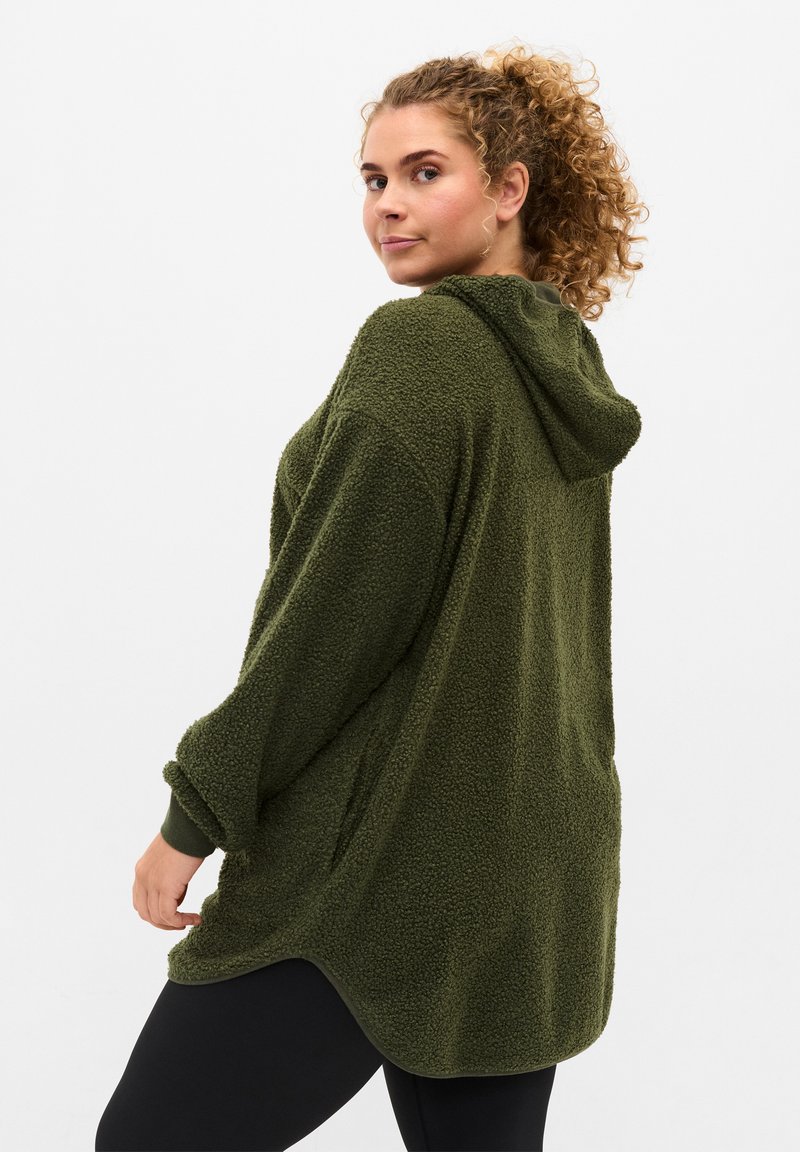 Damen Sweatshirts | Active by Zizzi Sweatshirt rifle green/grün - BF71123 Damen Sweatshirts | Active by Zizzi Sweatshirt rifle green/grün - BF71123