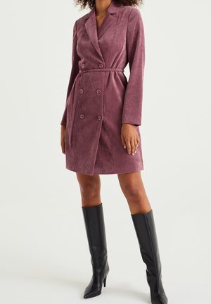 Skjortekjole - purple