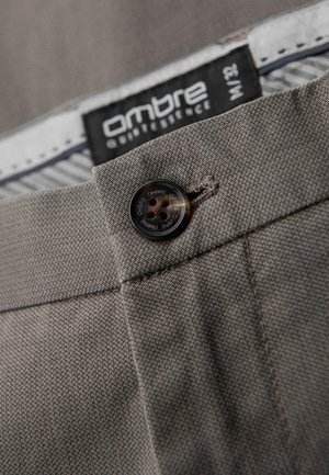 Ombre, CHINO TROUSERS P1518 - Chino kalhoty - grey