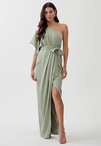 CHANCERY KRESLEY  - Dolga obleka - sage green