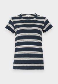 THE SLUB STRIPE TEE - Triko s potiskem - saluteivry