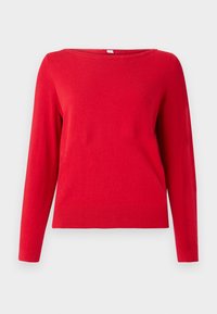 BELLA BOAT NECK - Pullover - modern red