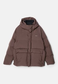 DOVRE JACKET - Pūkinė striukė - dark brown