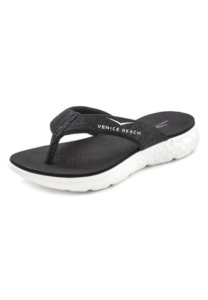 Venice Beach T-bar sandals - schwarz
