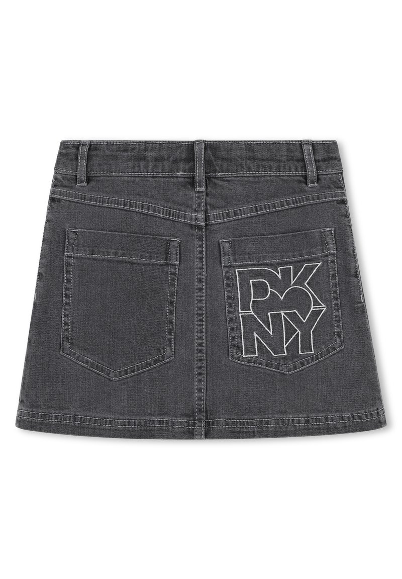 Jupe En Jean DKNY Pour Fille 6 Ans - Bleu Clair, Coupe A-Line, 100% Coton - Occasion Très Bon état