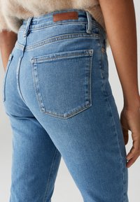 OPUS MID RISE ANKLE - Jeans Skinny Fit - ocean blue washed