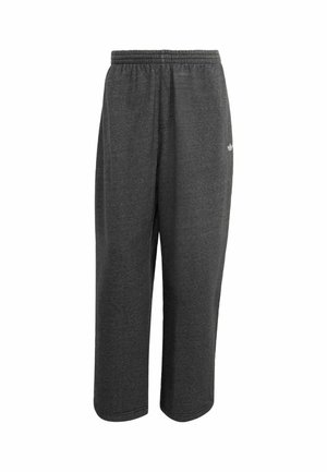 adidas Originals, ADIDAS ORIGINALS TREFOIL ESSENTIALS MELANGE BAGGY OPEN HEM PANTS - Træningsbukser - dark grey heather