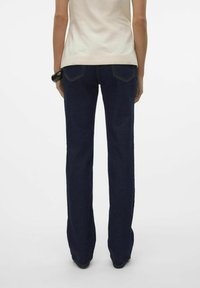 Vero Moda Jeans straight leg - dark blue denim