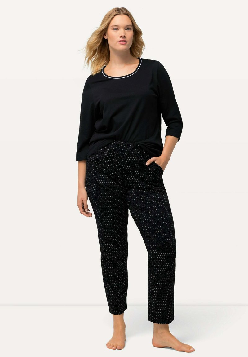 Ulla Popken COL ROND - Nattplagg set - black