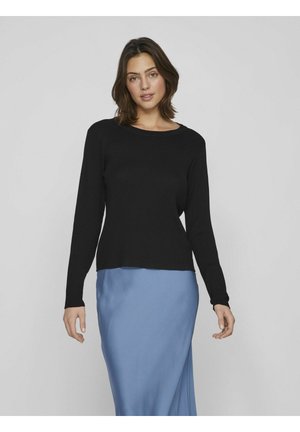 LANGÄRMELIGES - Pullover - black