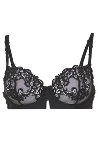 SAGA HALBSCHALE - Balconette BH - schwarz