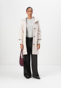 TOM TAILOR Fleecejas - cold beige