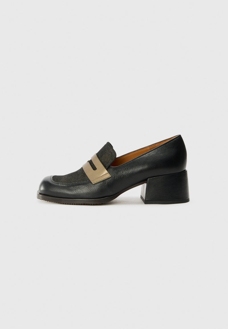 Chie Mihara BRO - Klasické lodičky na opätku - tuka black/dancy bronce/dali plomo
