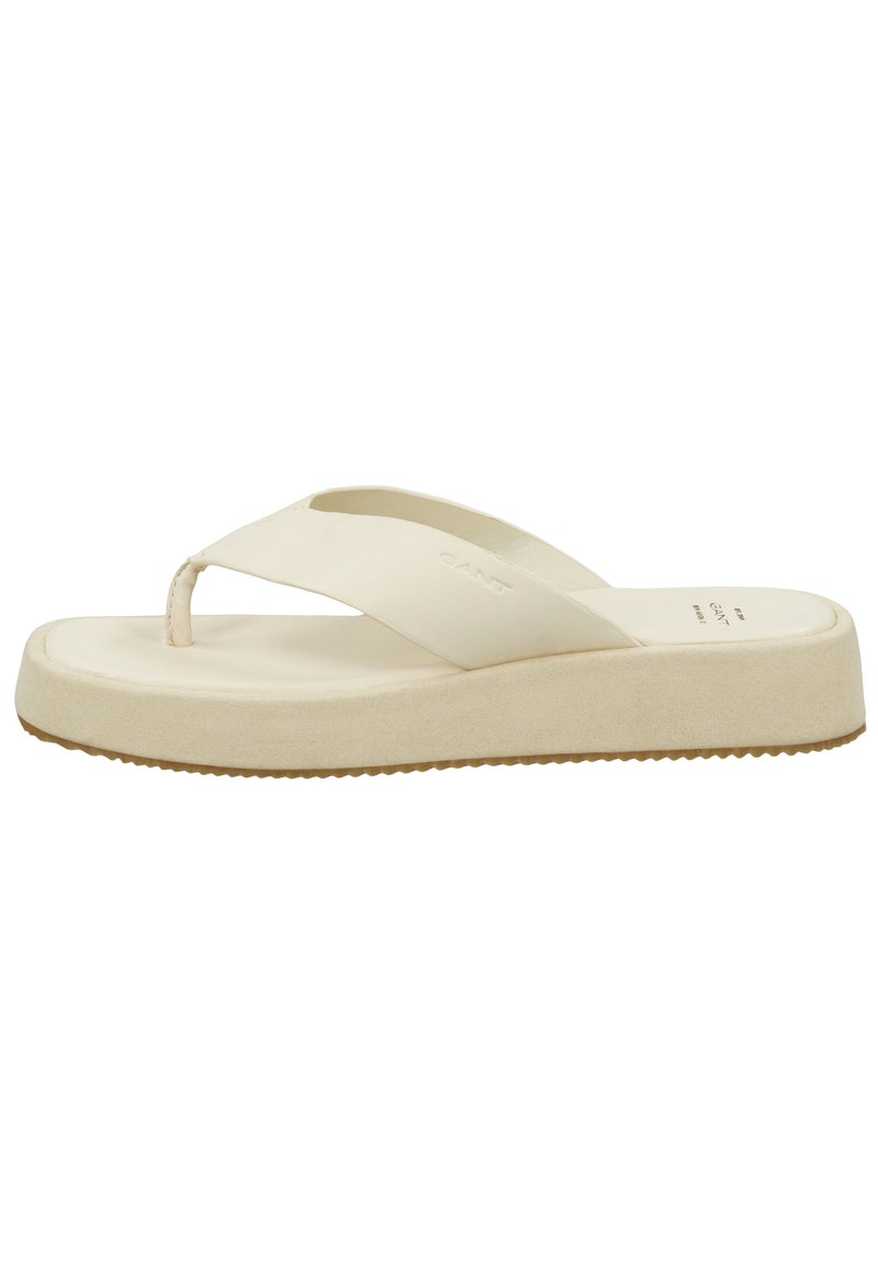 GANT FLORRI - T-bar sandals - cream