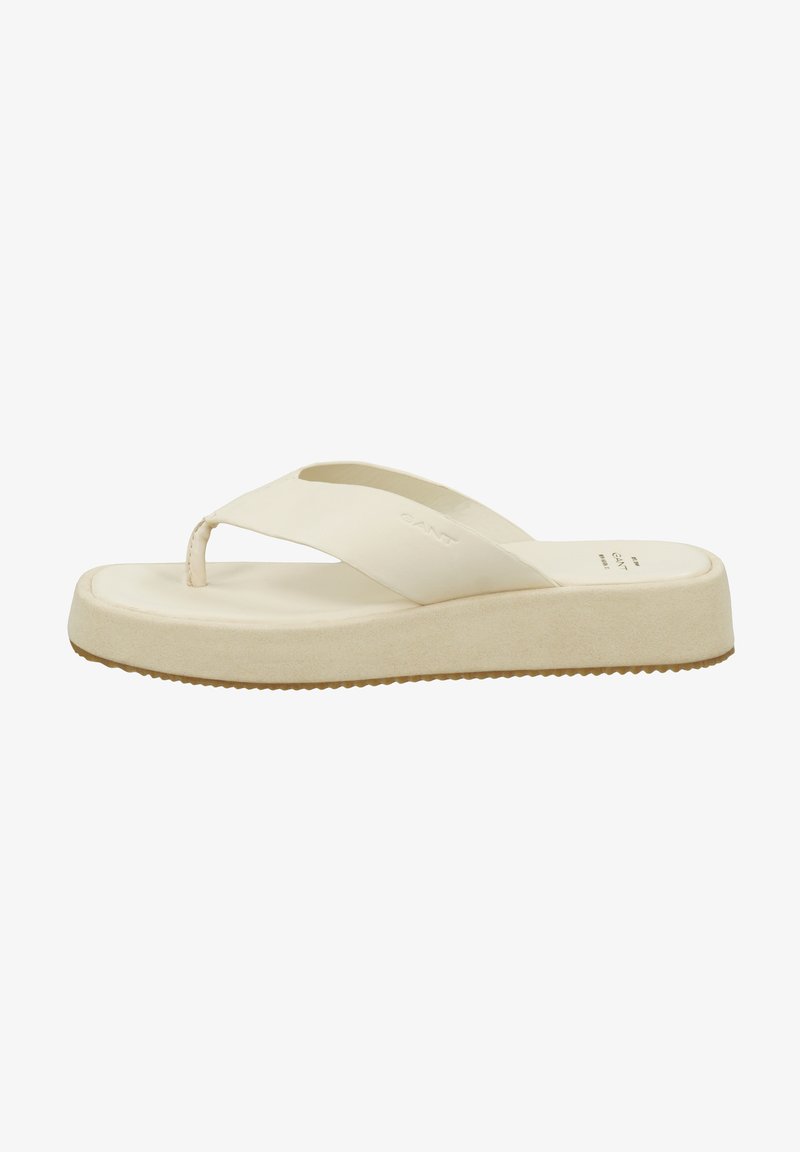GANT FLORRI - T-bar sandals - cream