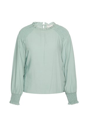 usha, BLOUSE SHIRT - Bluse - mint