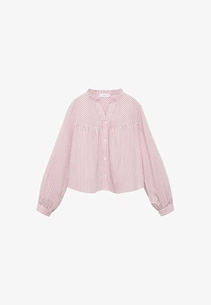 STRIPED - Button-down blouse - pink