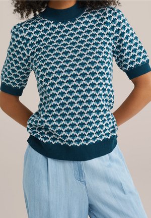 T-Shirt print - blue