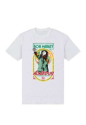 Henry Tiger, BOB MARLEY - EXODUS SINGING - Camiseta estampada - white