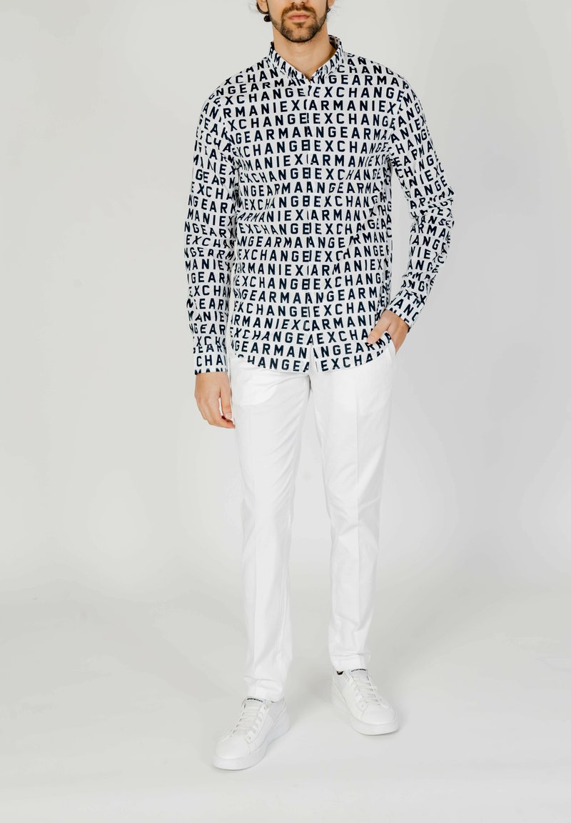 Armani Exchange Overhemd wit