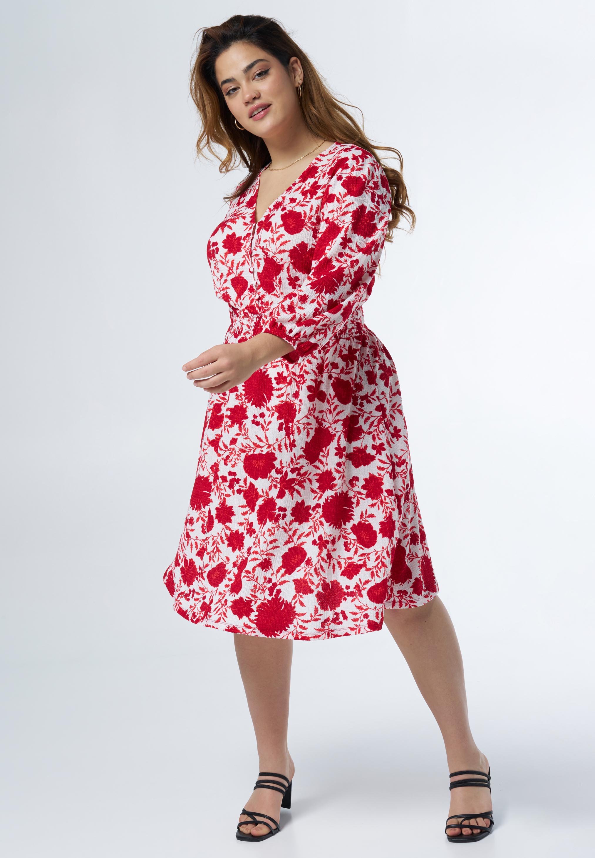 MS Mode Robe de jour multi red rouge ZALANDO.BE