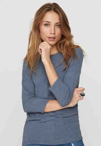 ONLY ONLGLAMOUR  - Maglietta a manica lunga - vintage indigo