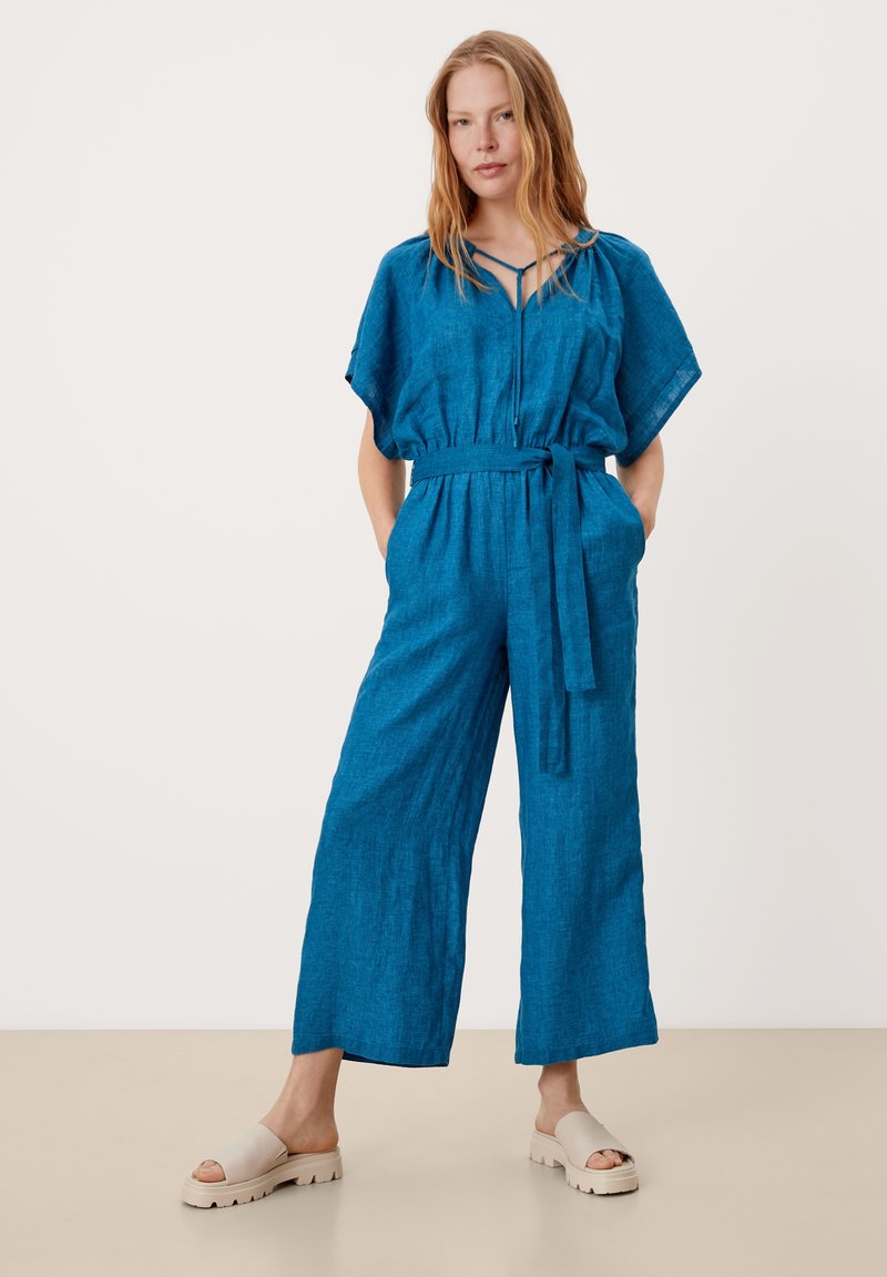 s.Oliver Jumpsuit - dark teal melange