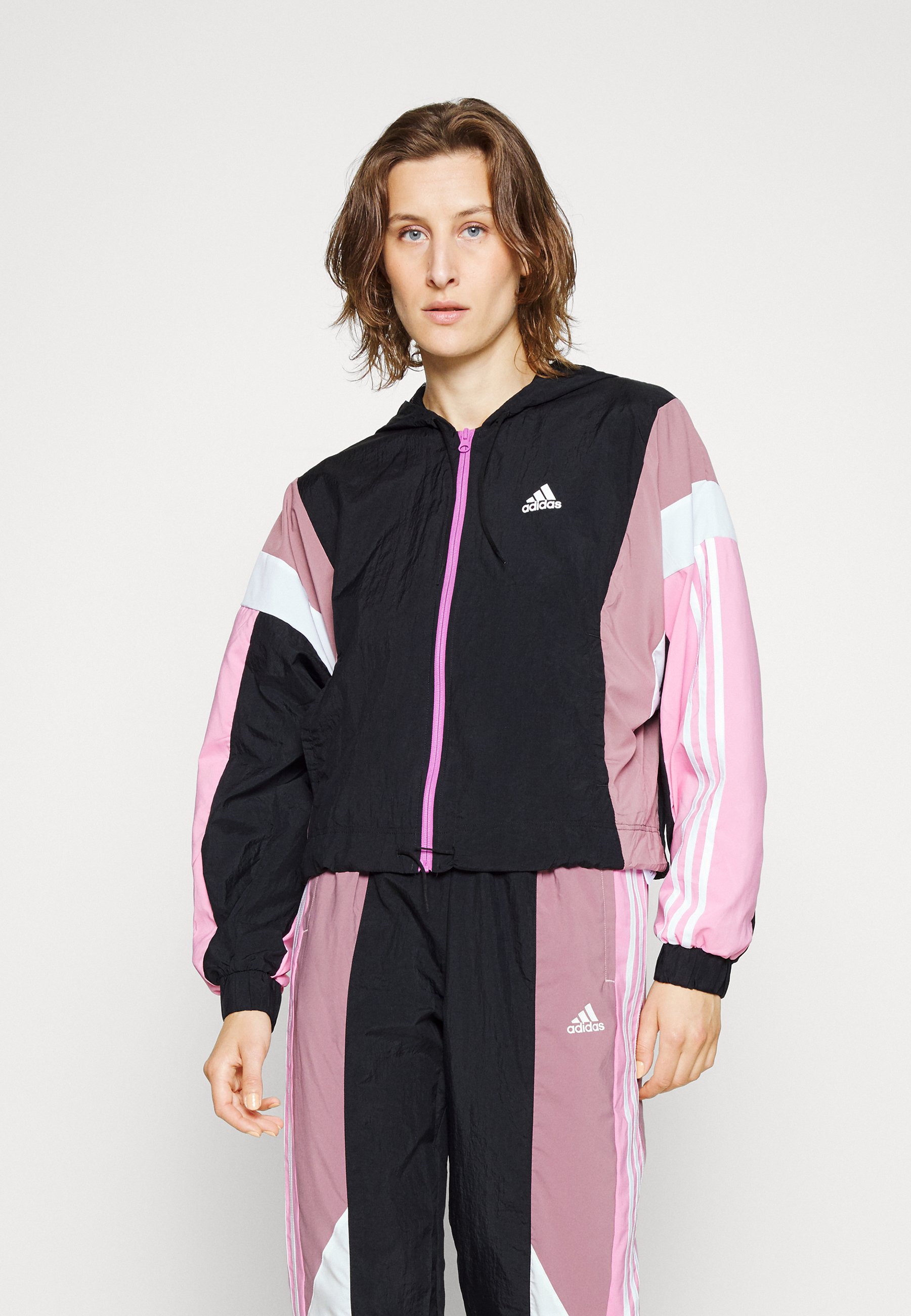 adidas gametime tracksuit black