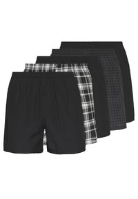 5 PACK - Boksarice - black