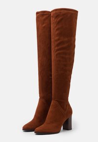 Tamaris Stivali sopra il ginocchio - brown