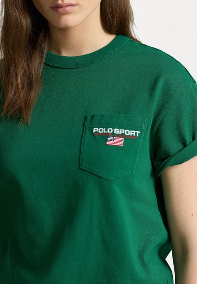 Polo Ralph Lauren SHORT SLEEVE - T-shirts - tennis green