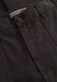 DOUBLE A BY W.W. WWHEINO STRAIGHT LEG - Housut - black