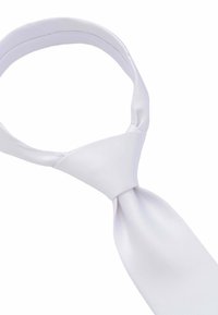 Seidenfalter Tie - weiß