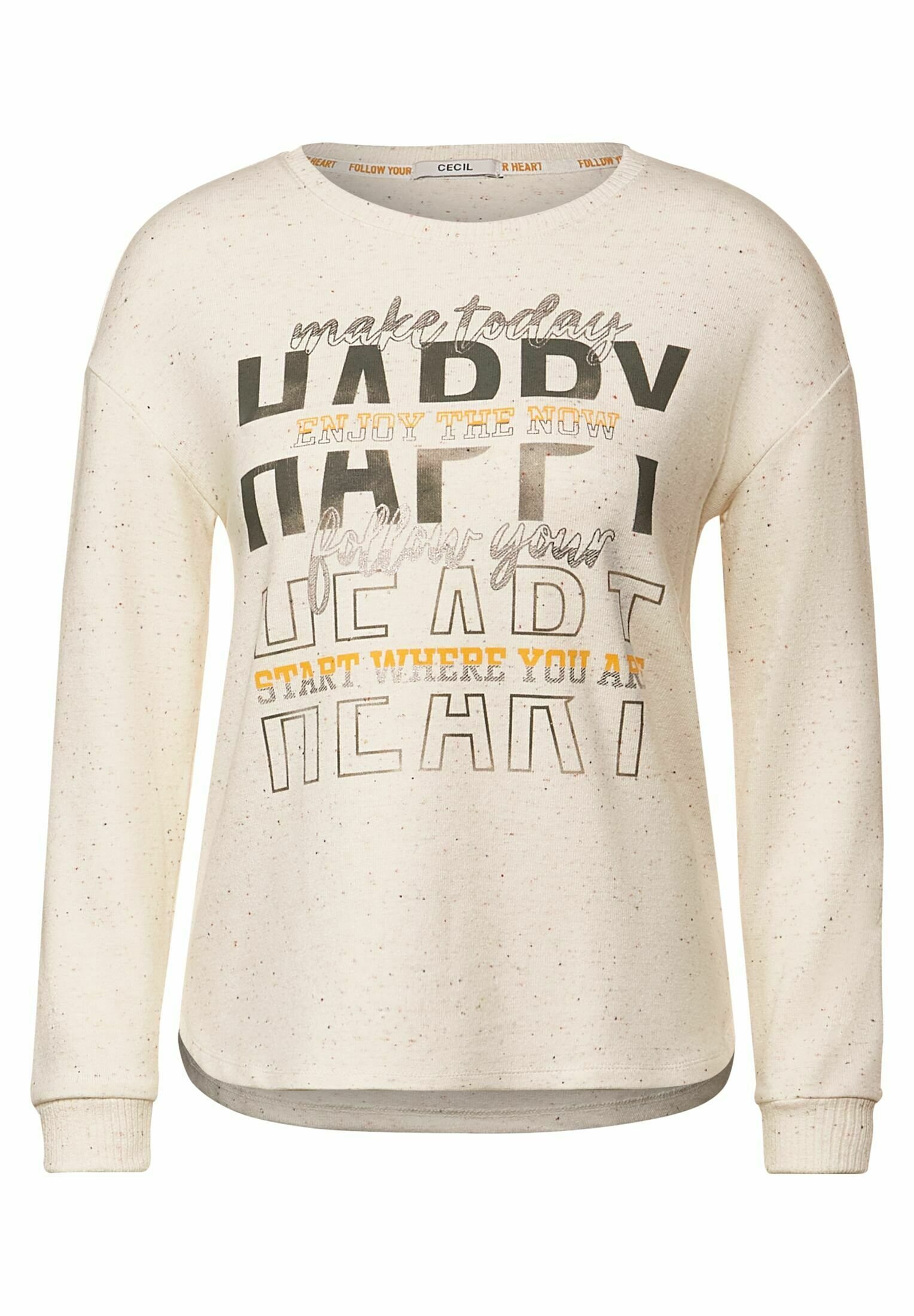 Spitzbub Oversized Hoodie Beige | Kapuzenpullover Mit Rückenprint & Streetwear-Look