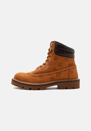 Dsquared2, Bottines à lacets - camel