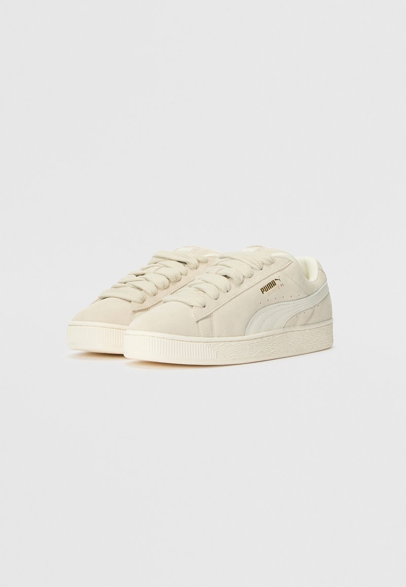 Suede Classic Puma Suede Blanche Et Beige Puma UNISEX