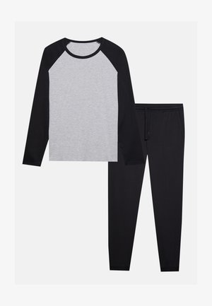 Pier One Pyjama - light grey/black