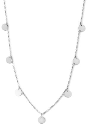 KREIS PLÄTTCHEN GEO - Necklace - silver-coloured