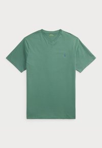 JERSEY V-NECK T-SHIRT - Základné tričko - washed forest