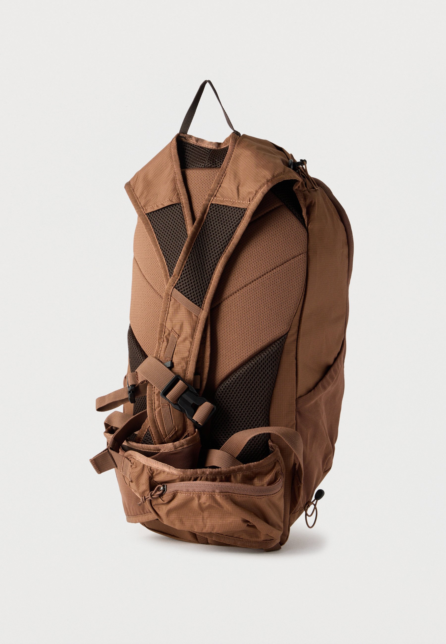 Salomon TRAILBLAZER UNISEX - Hiking rucksack - mustang/black