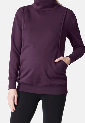 Sweatshirt - dark red