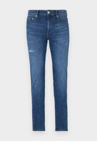 ONSLOOM DESTROY  - Slim fit -farkut - dark blue denim