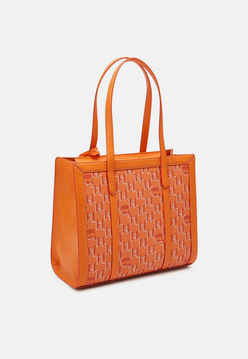 KARL LAGERFELD IKONIK MONOGRAM Handbag orange Zalando.ie