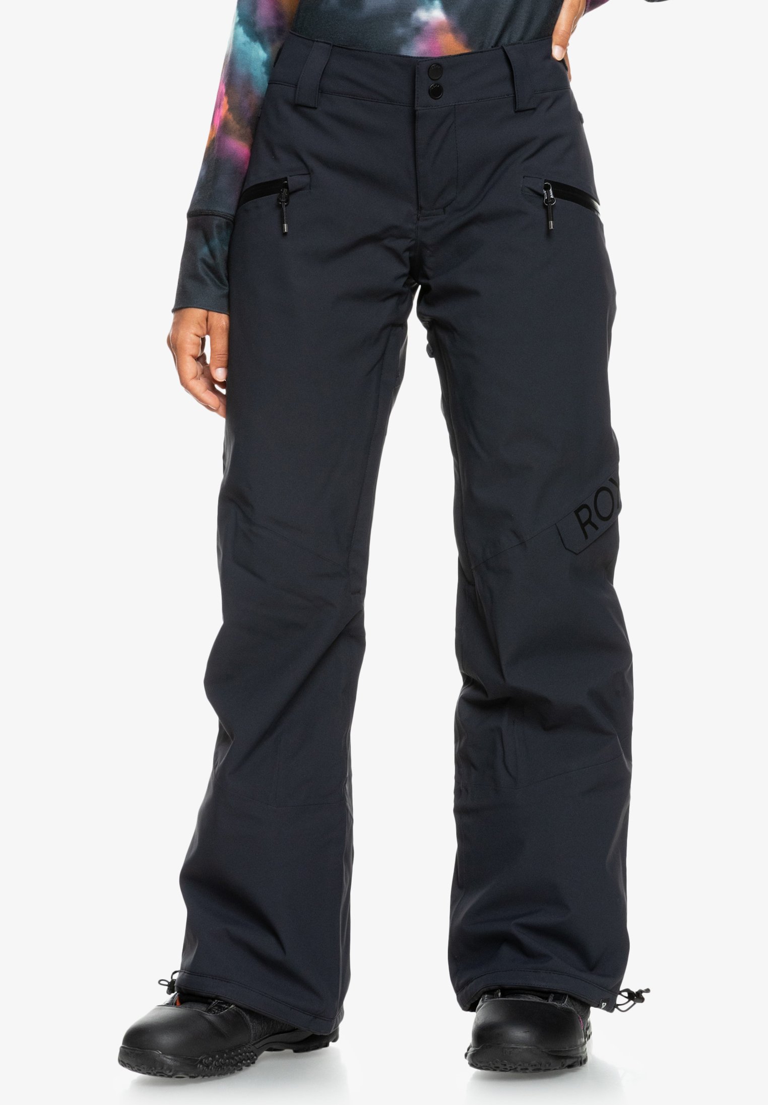 Roxy WOODROSE PT - Pantaloni da neve - true black/nero - Zalando