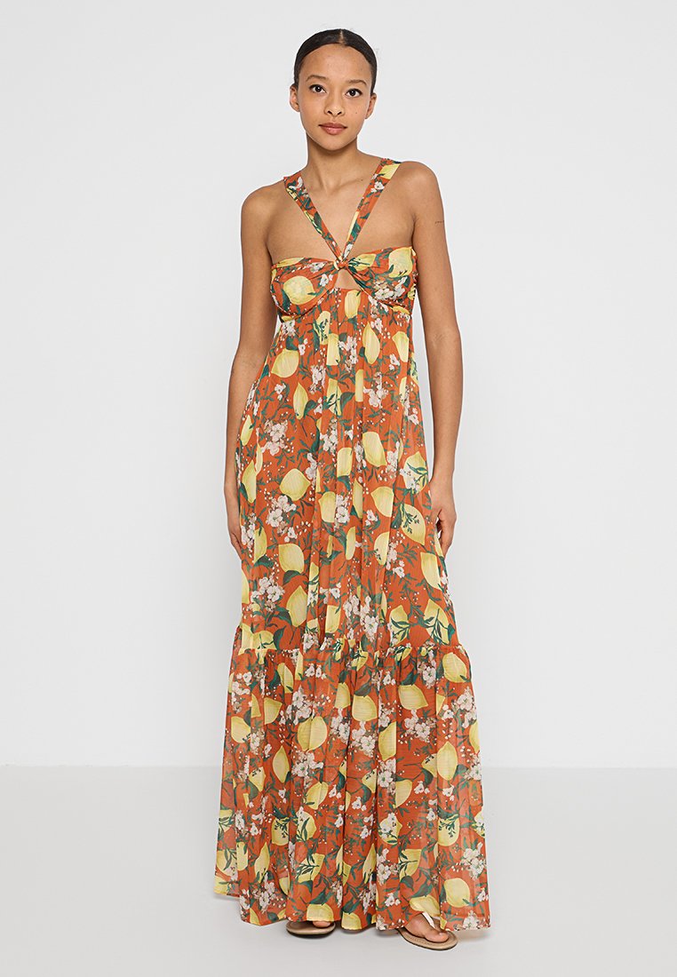 La Perla Maxi-jurk lichtgeel