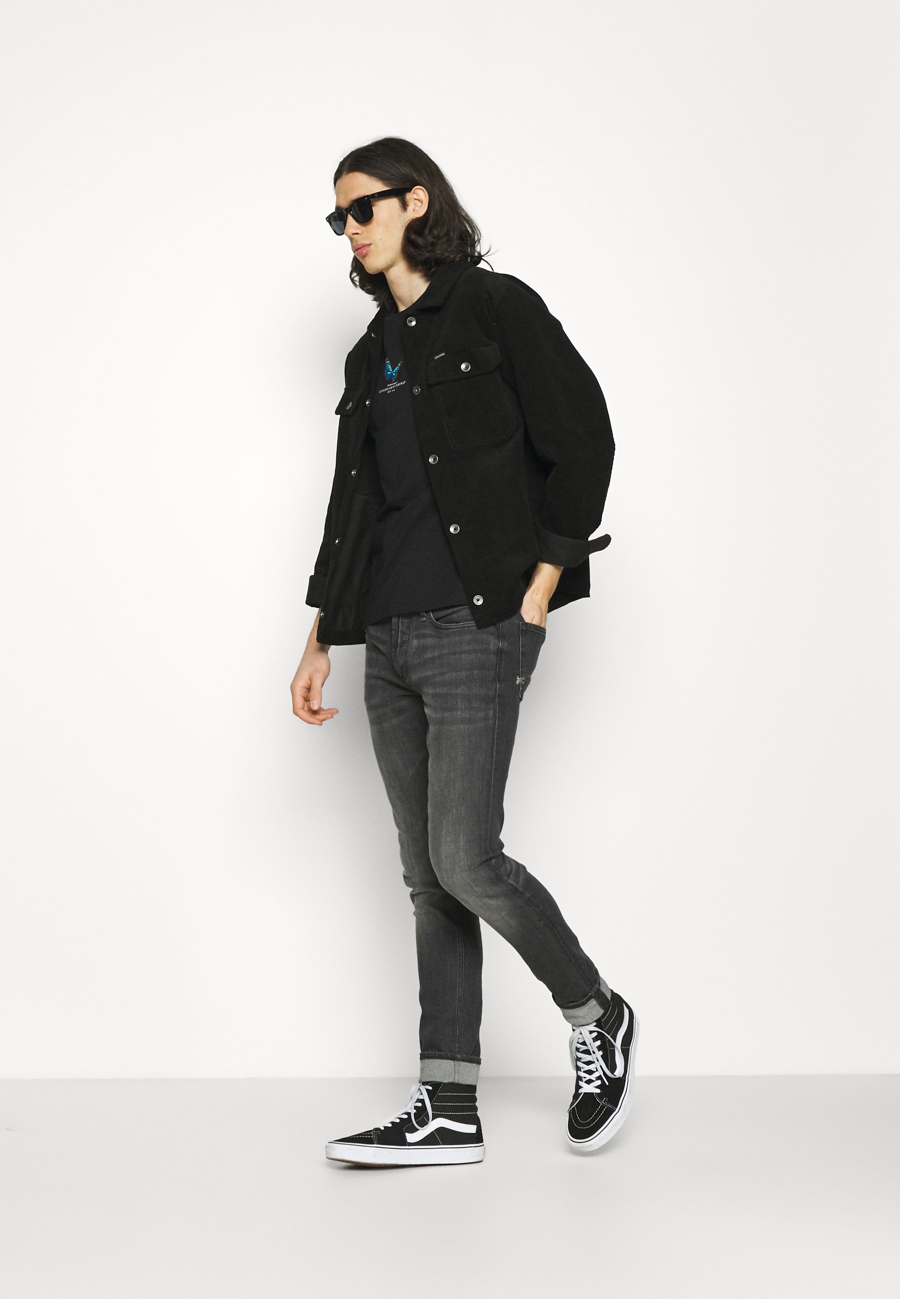 Denham BOLT - Slim fit jeans - black 