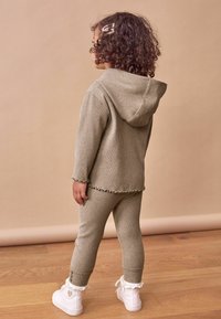 Next LONG SLEEVE BUTTON-UP AND SET - Cardigan - tan brown