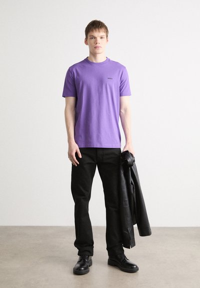 BOSS TEE - T-shirt basique - dark purple