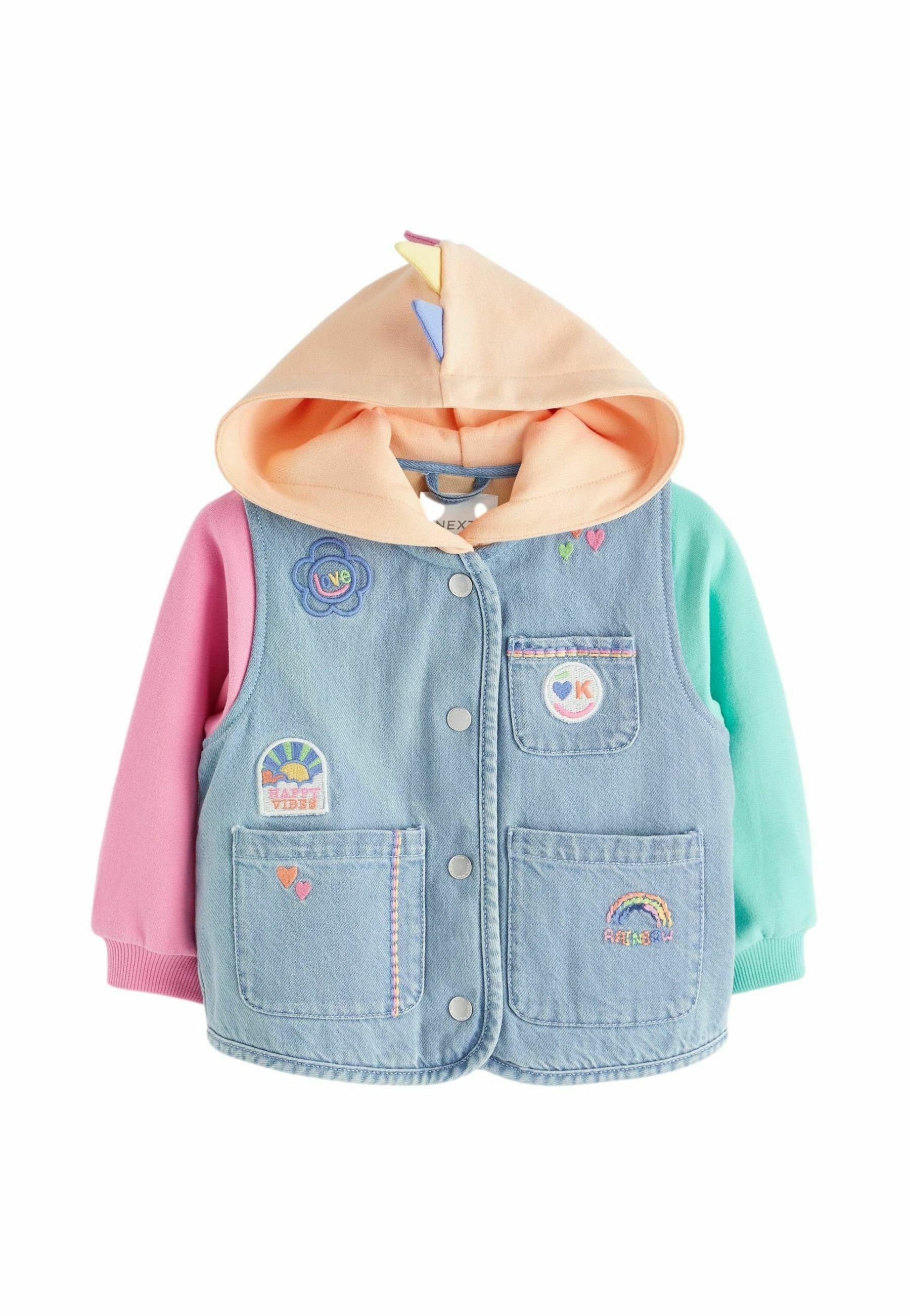 Pink Balenciaga Hoodie Bunte Schrift Pullover Xl Baltimore