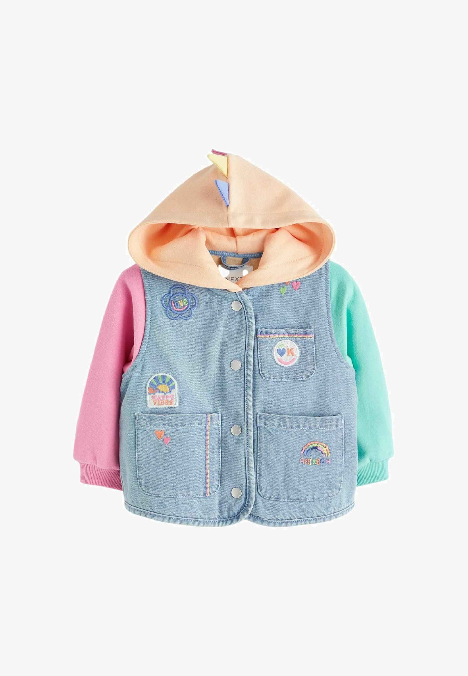 Pink Balenciaga Hoodie Bunte Schrift Pullover Xl Baltimore